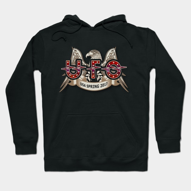 UFO ROCK BAND DE Hoodie by rickkhemmanivong